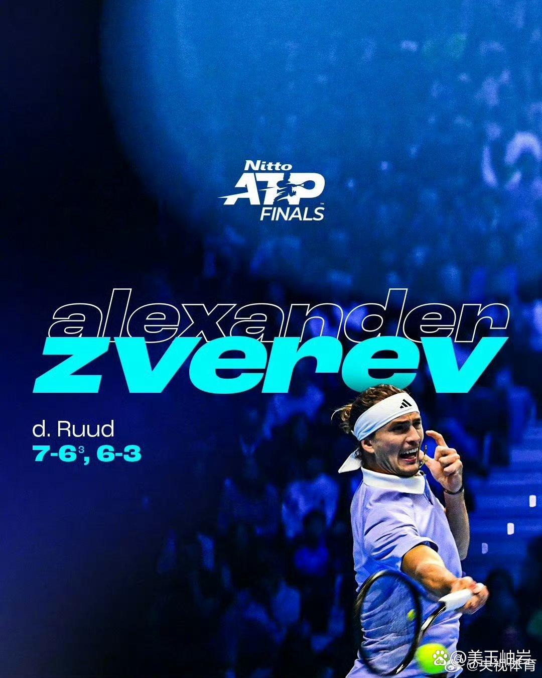 关于ATP总决赛轻取戴维斯杯，兹维列夫带队取胜的信息
